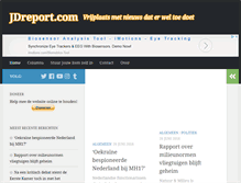 Tablet Screenshot of jdreport.com